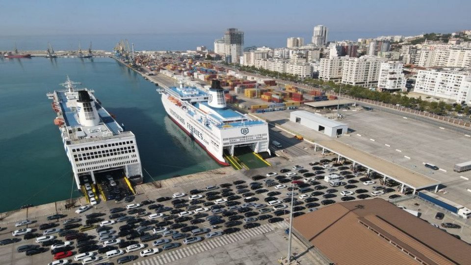 Durrës, Albania, Adriatic port and beach resort